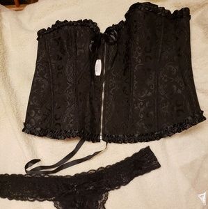 {Adore me} corset set